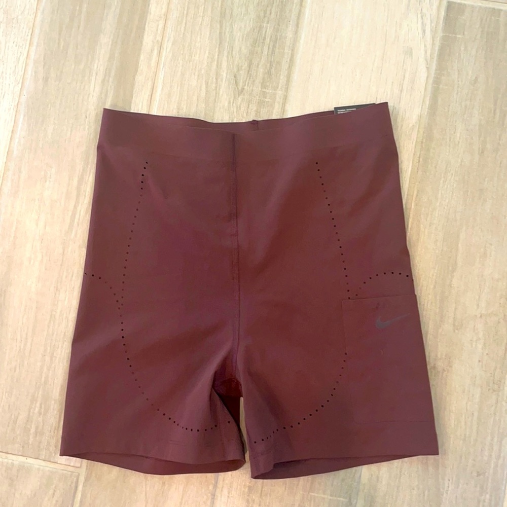 Nike Pro High-Waisted Tight Fit Training Shorts